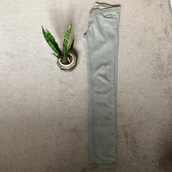 J Brand skinny mid rise grey jeans long legs tall - Picture 2 of 7